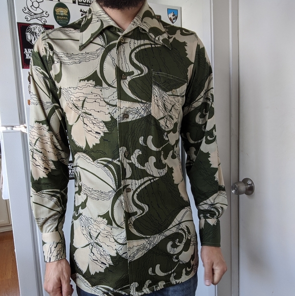 Sears Other - INSANE VINTAGE PSYCHEDELIC/MOD SHIRT